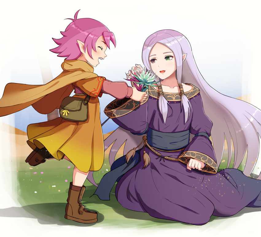 fae and idunn (fire emblem and 2 more) drawn by gonzarez