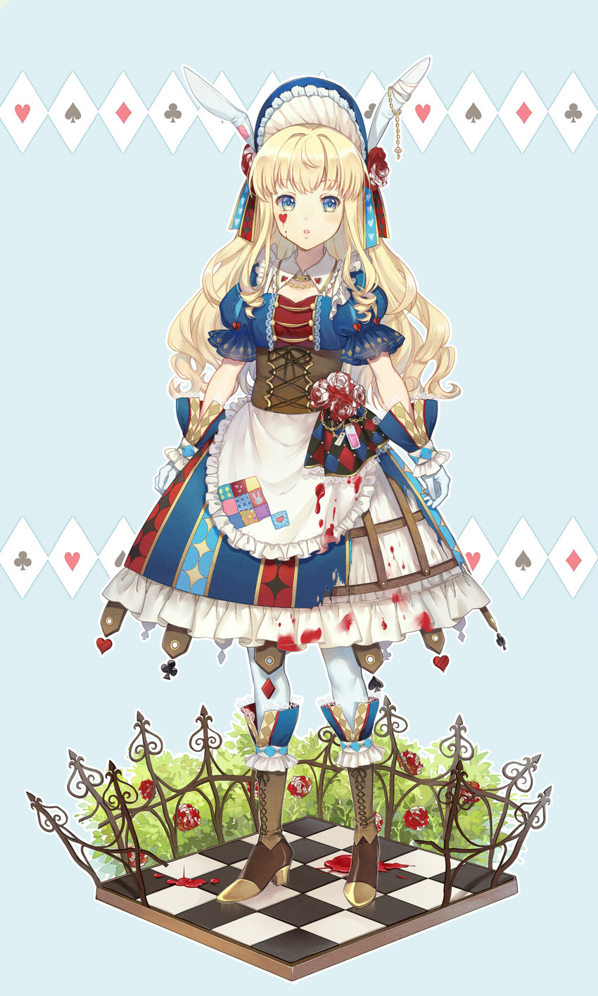 alice (alice's adventures in wonderland) drawn by ekita_kuro