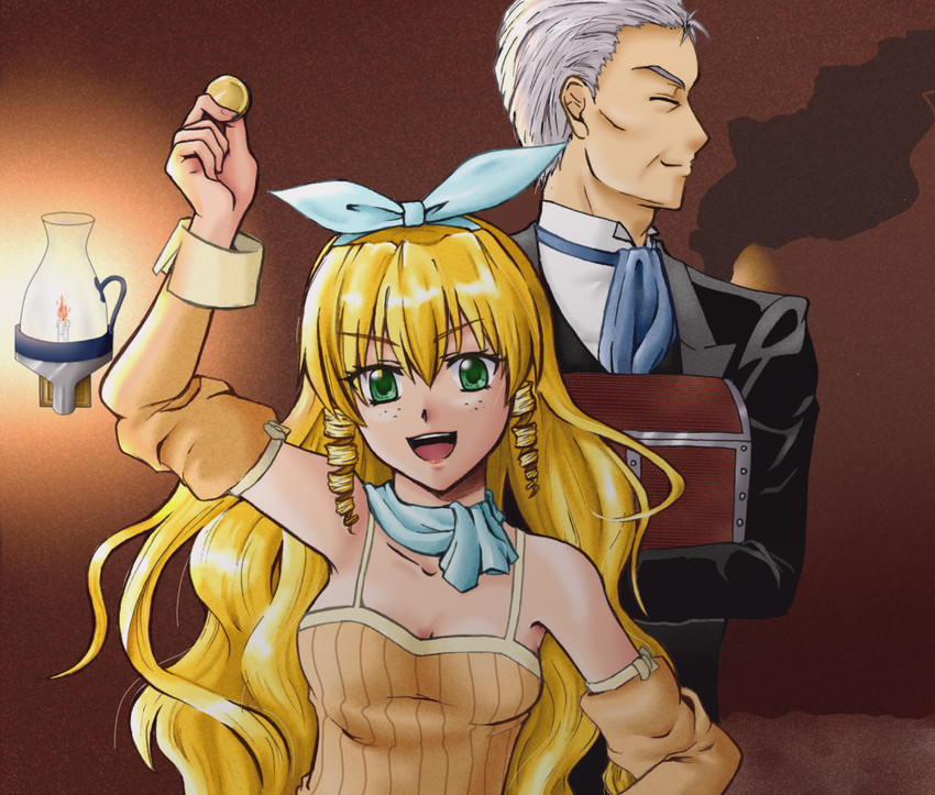 jane maxwell and magdalen harts (wild arms and 1 more) drawn by hina_aoi