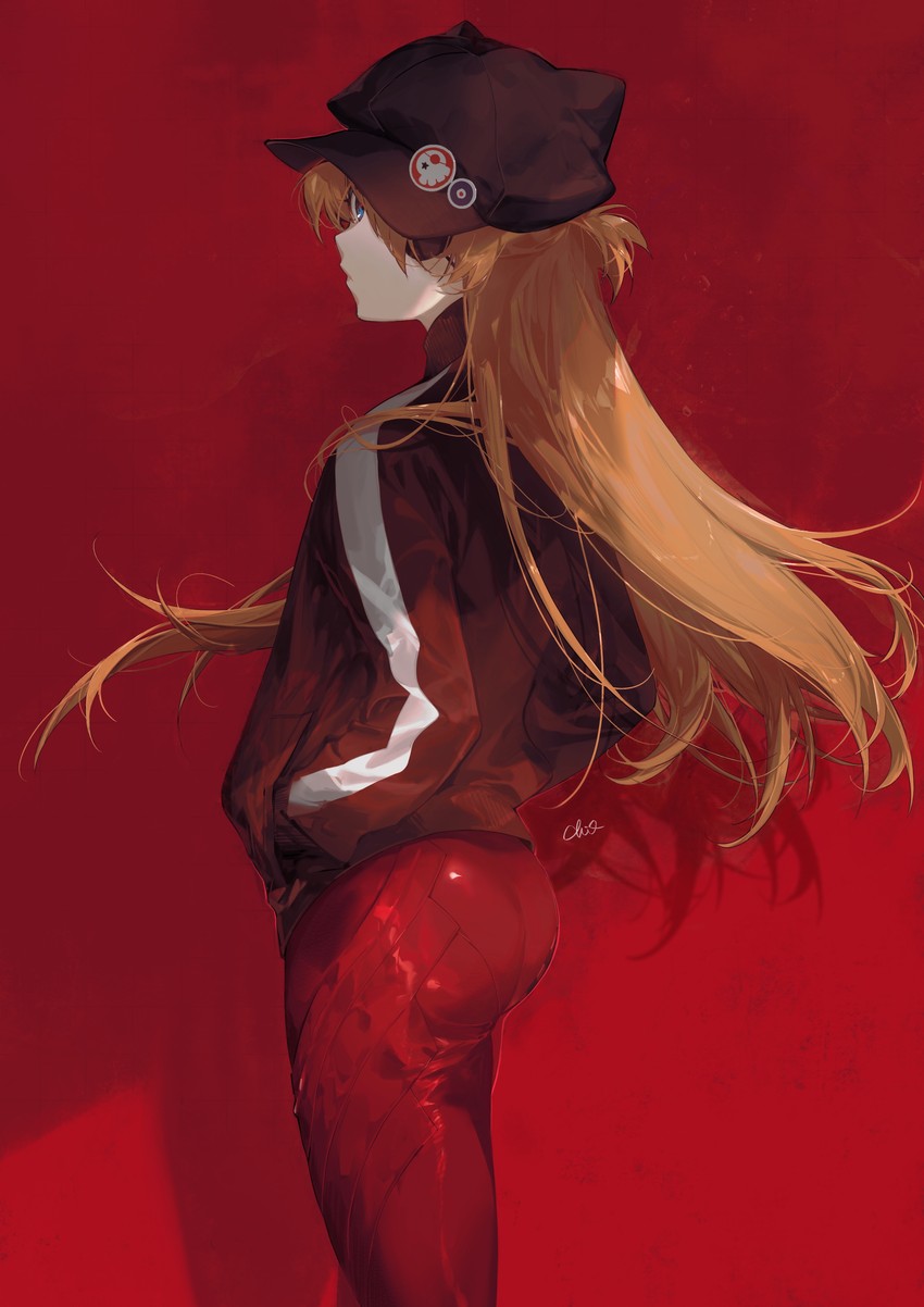 souryuu asuka langley (neon genesis evangelion and 2 more) drawn by chi4