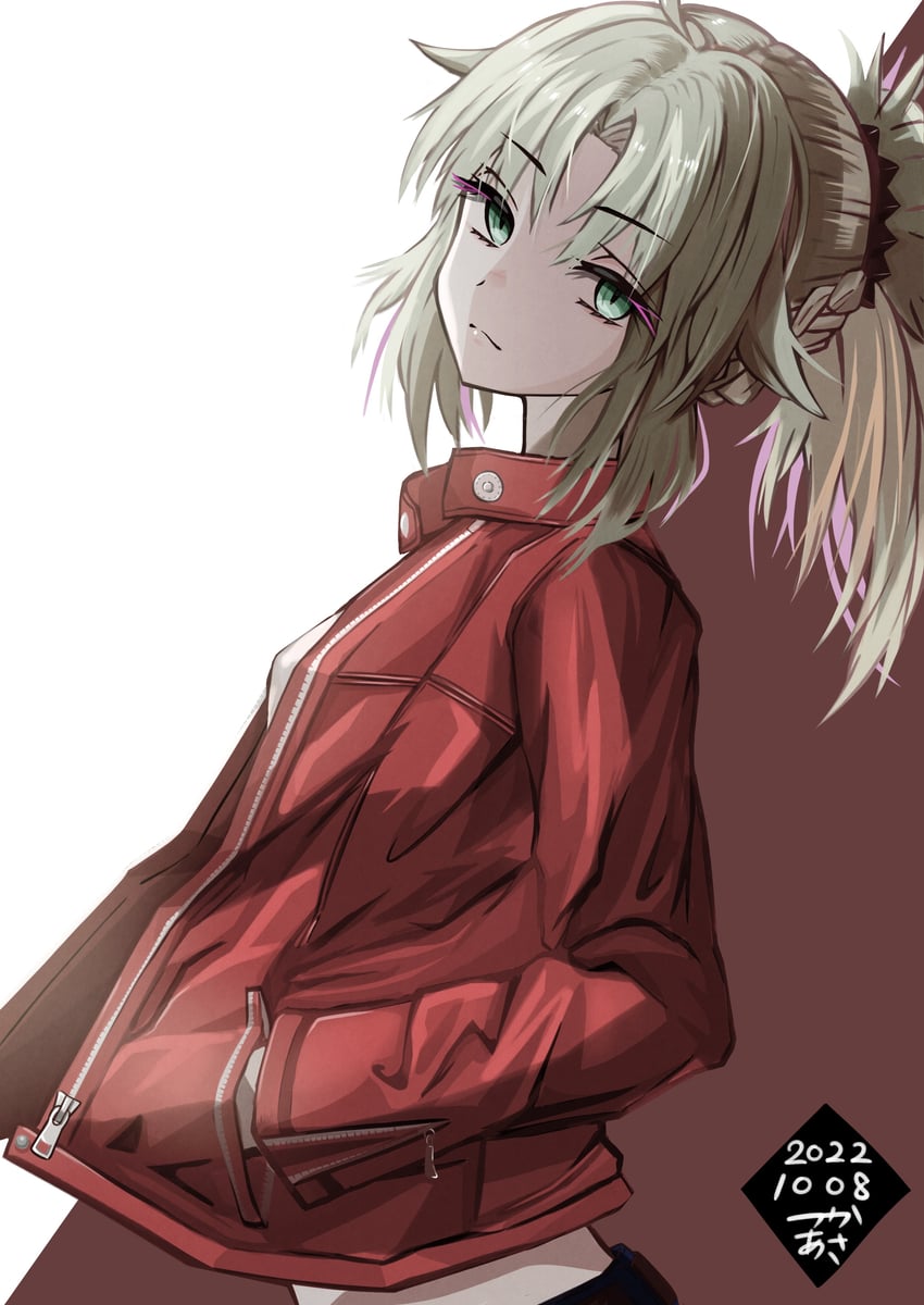 mordred (fate and 2 more) drawn by tsukaasa