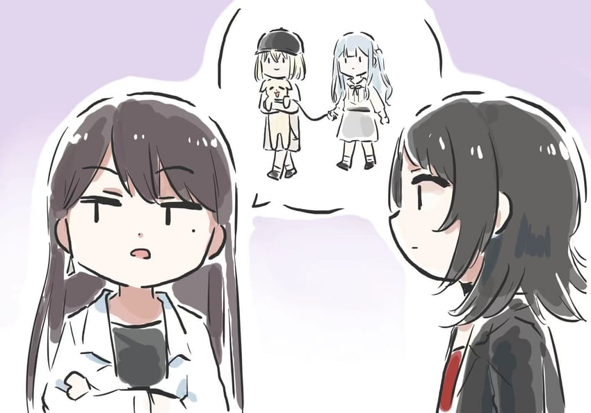 togawa sakiko, shiina taki, yahata umiri, and misumi uika (bang dream! and 1 more) drawn by lyy