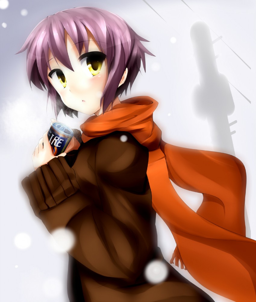 nagato yuki (suzumiya haruhi no yuuutsu and 1 more) drawn by surikogi