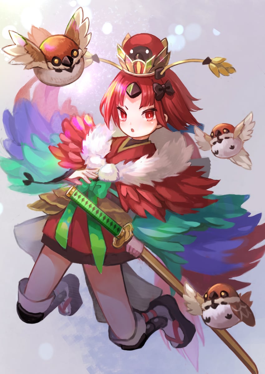beni-enma and appren-chirps (fate and 1 more) drawn by moguta_(moguta9)