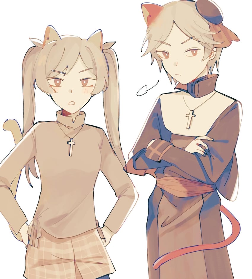 dogma toscarina and cody toscarina (end roll) drawn by nabob