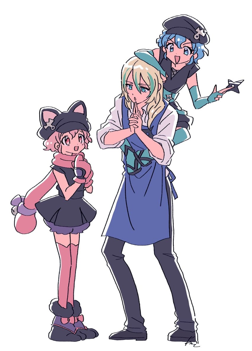 reona west, dorothy west, and ushimitsu (pretty series and 2 more) drawn by rituyama1
