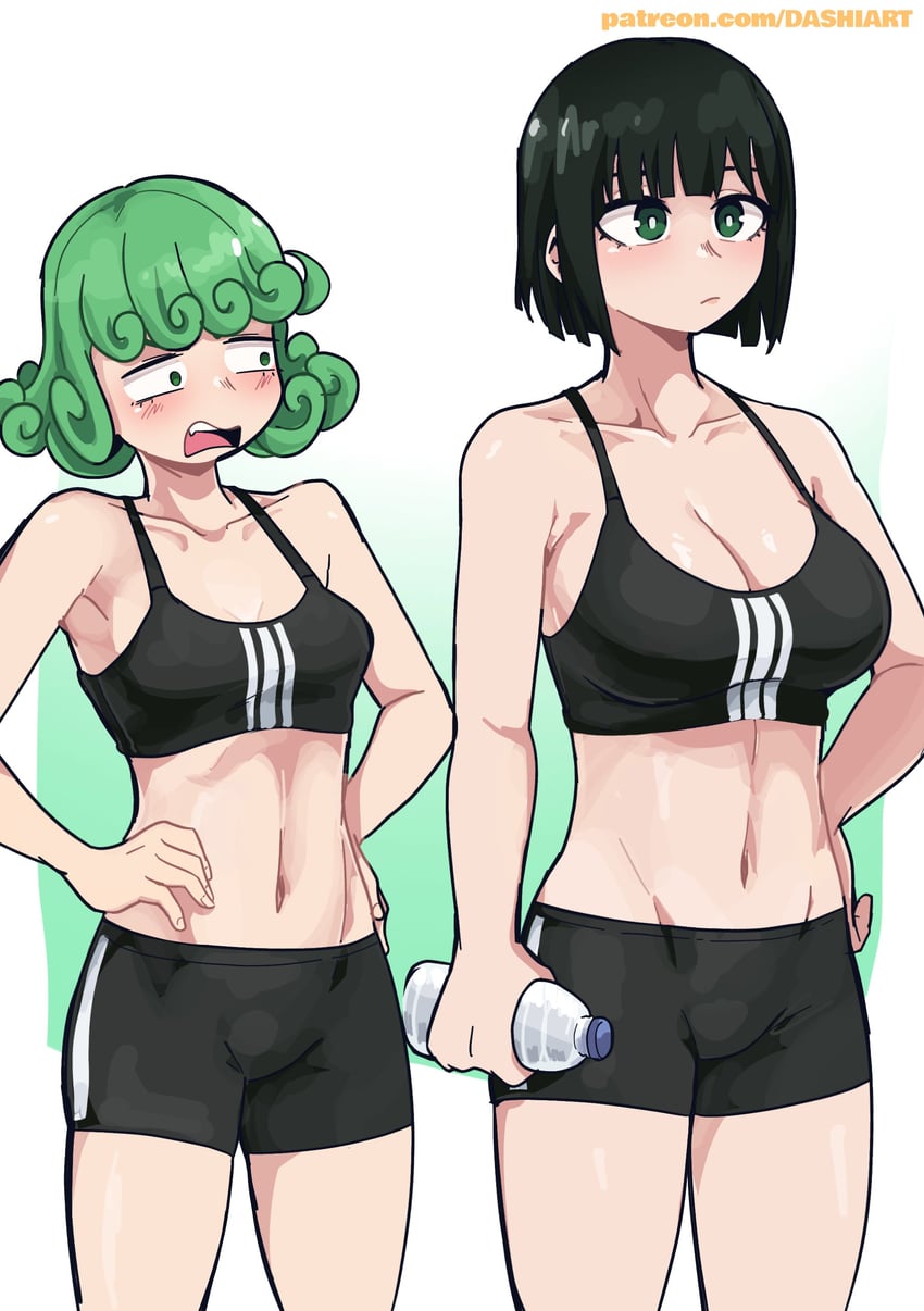 tatsumaki and fubuki (one-punch man) drawn by dashi_(dashiart)