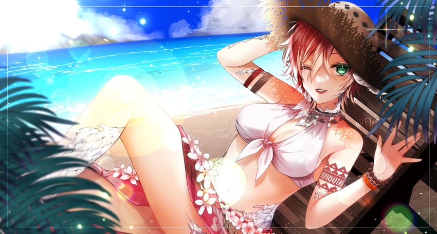 warrior of light (final fantasy and 1 more) drawn by fliz_ts