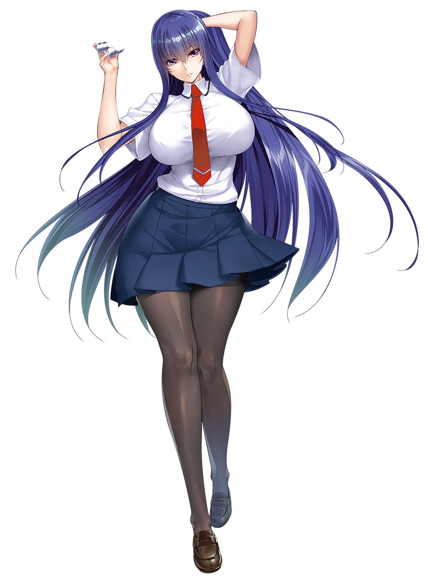 akiyama rinko (taimanin and 1 more) drawn by aoi_nagisa_(metalder)