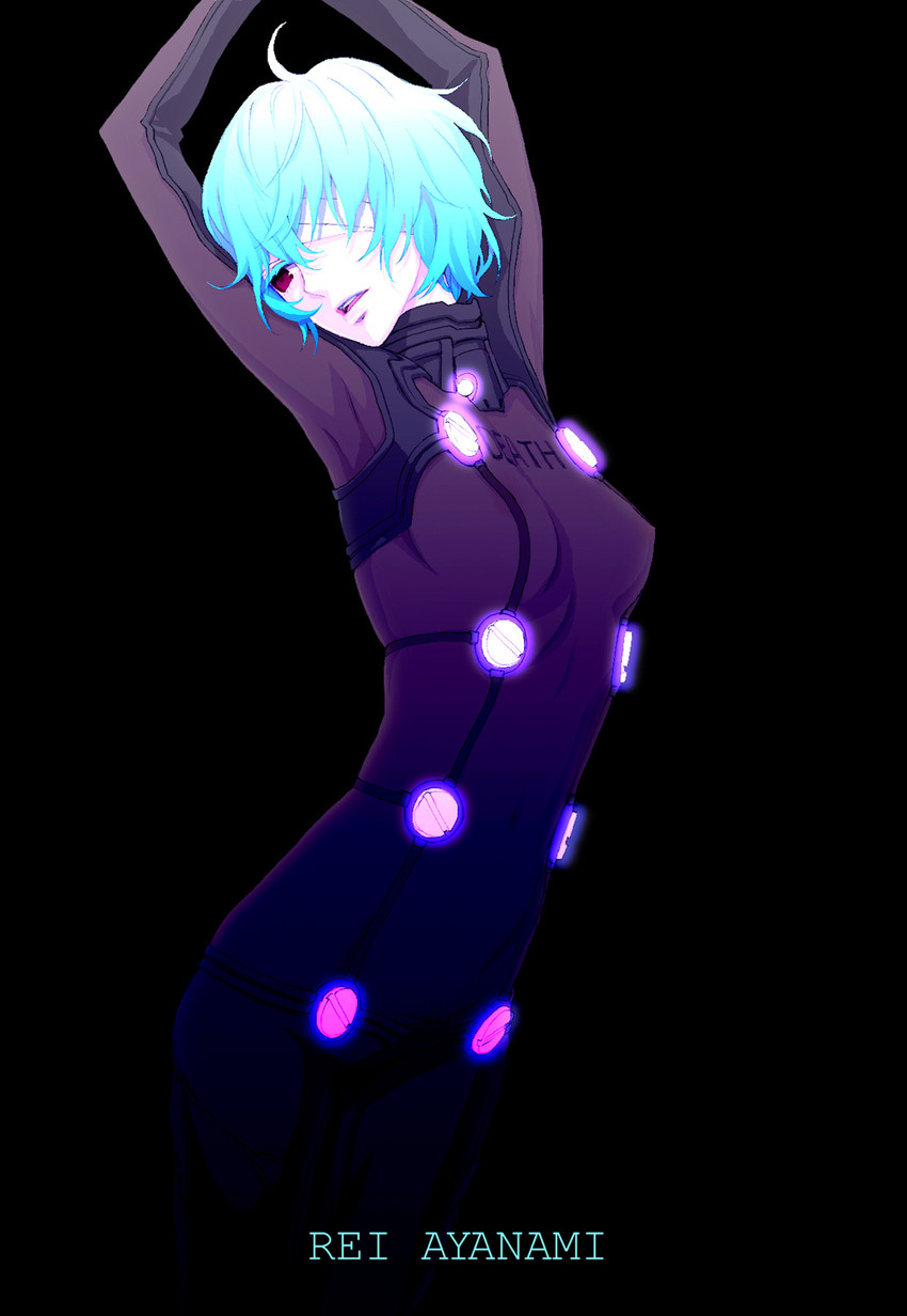 ayanami rei (neon genesis evangelion and 2 more) drawn by ayamura_kirihito