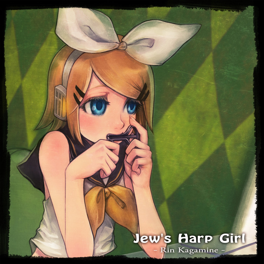 kagamine rin (vocaloid) drawn by hanji_(hansi)
