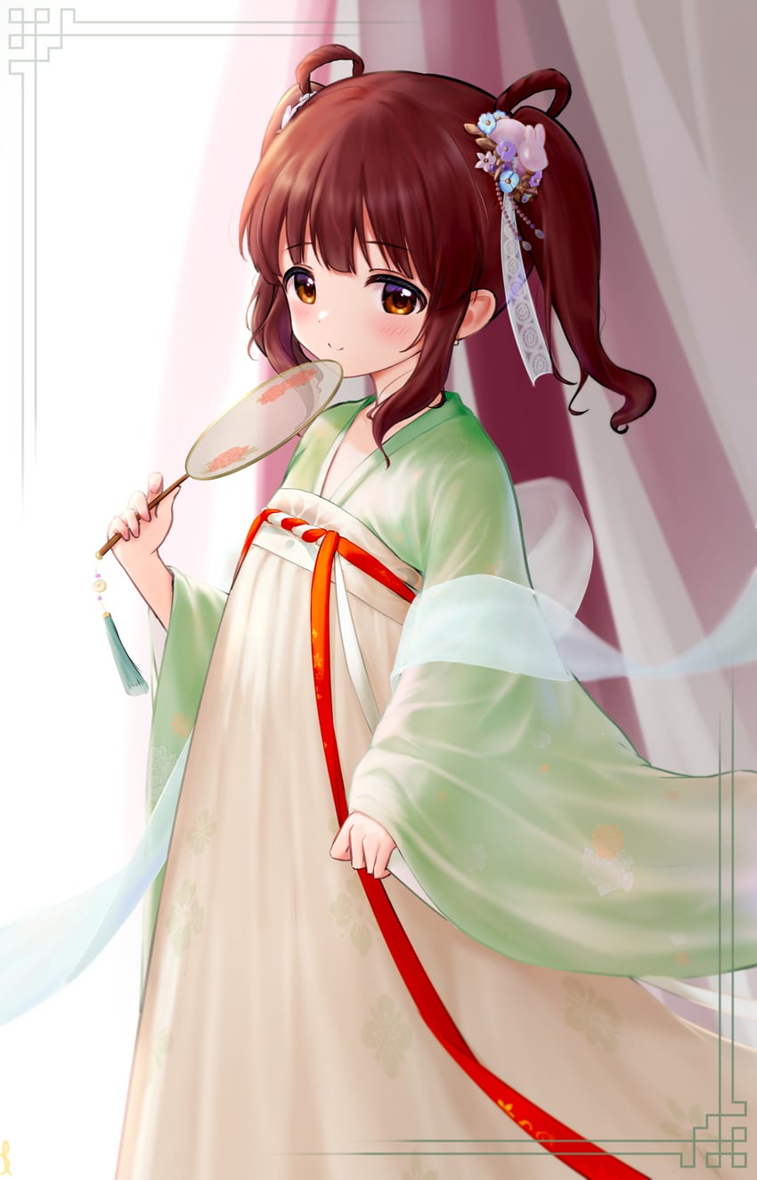 ogata chieri (idolmaster and 1 more) drawn by jia_wenyuan