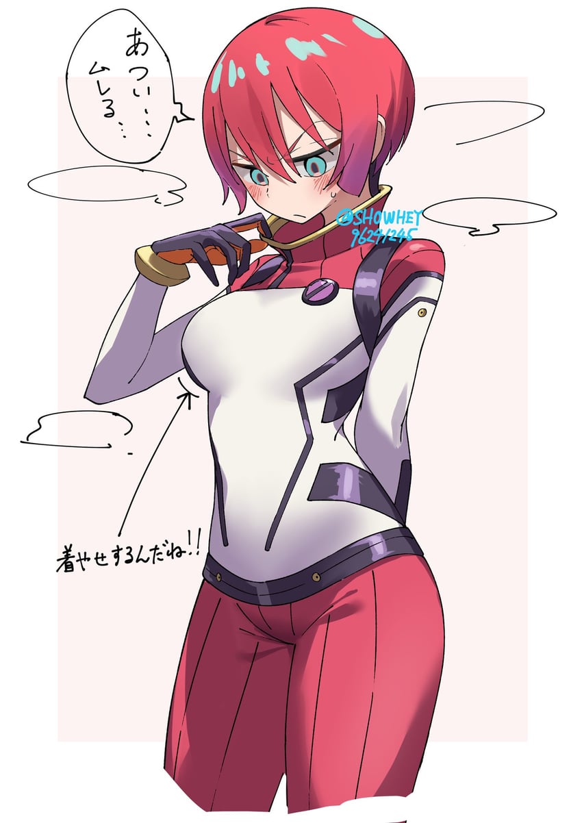 amate yuzuriha (gundam and 1 more) drawn by showhey!!