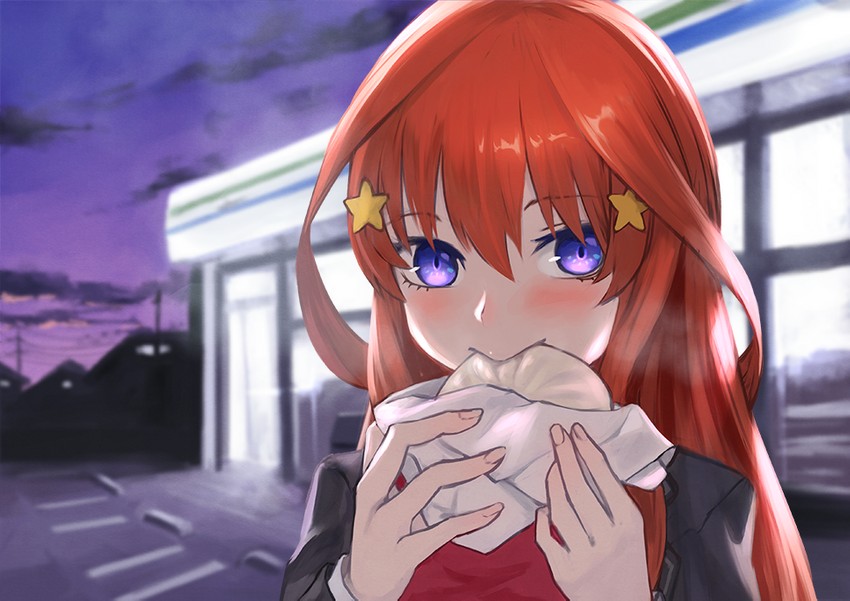 nakano itsuki (go-toubun no hanayome) drawn by gomashiwo_o
