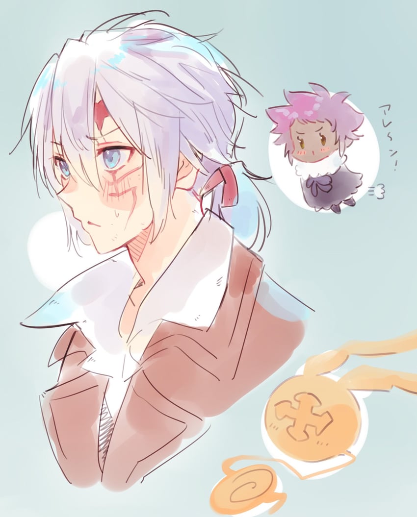 allen walker, timcanpy, and road kamelot (d.gray-man) drawn by george_man