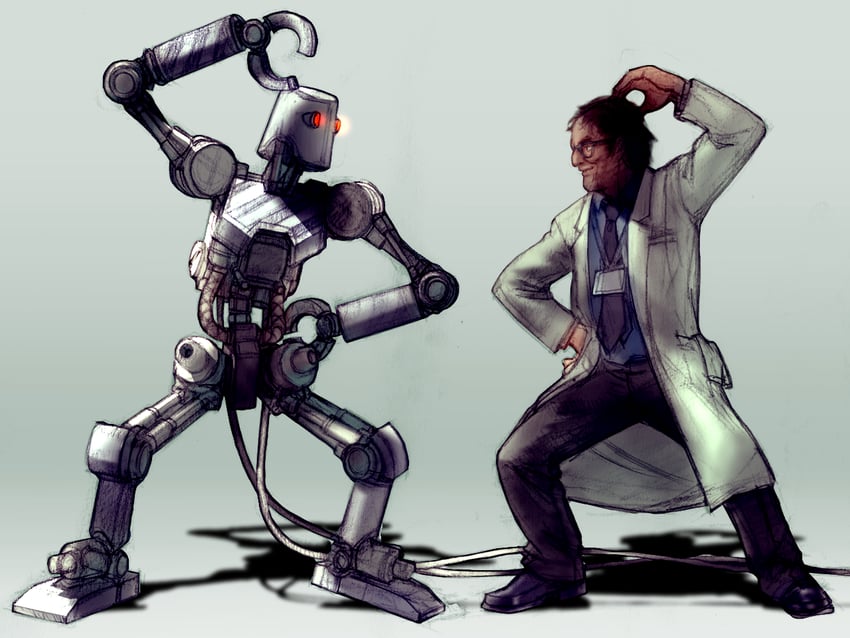 combot (tekken and 1 more) drawn by kawano_takuji