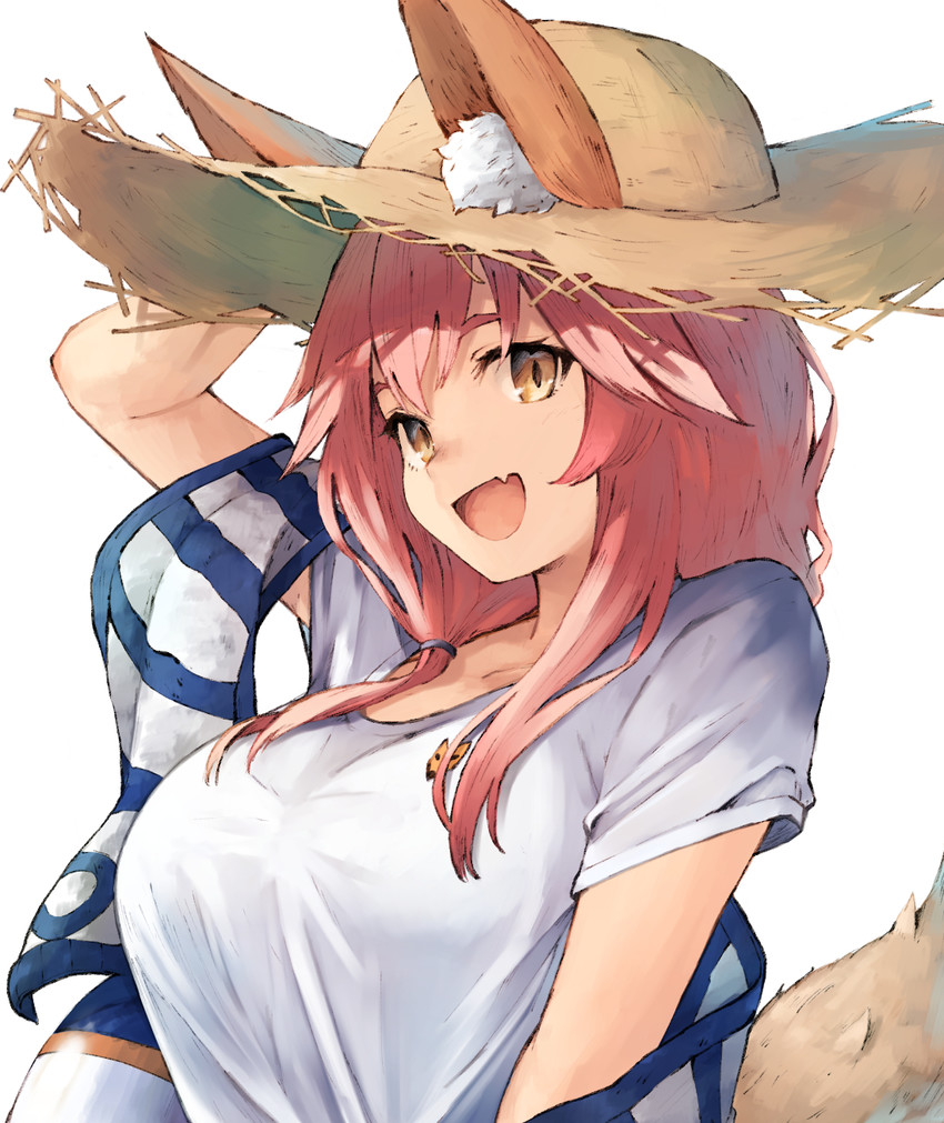 tamamo and tamamo no mae (fate and 2 more) drawn by koretsuki_azuma