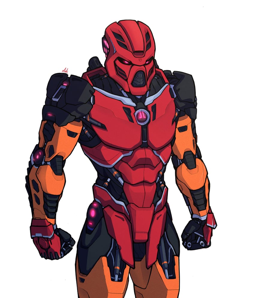 tahu (the lego group and 1 more) drawn by mekrani