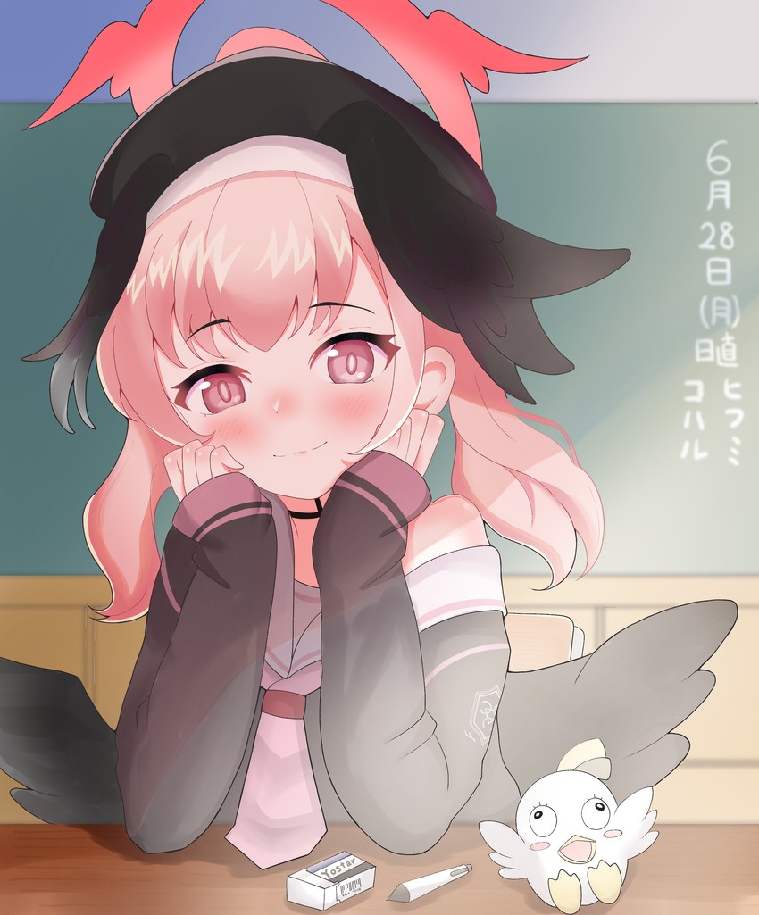 koharu and peroro (blue archive) drawn by kannagi_(fate55)