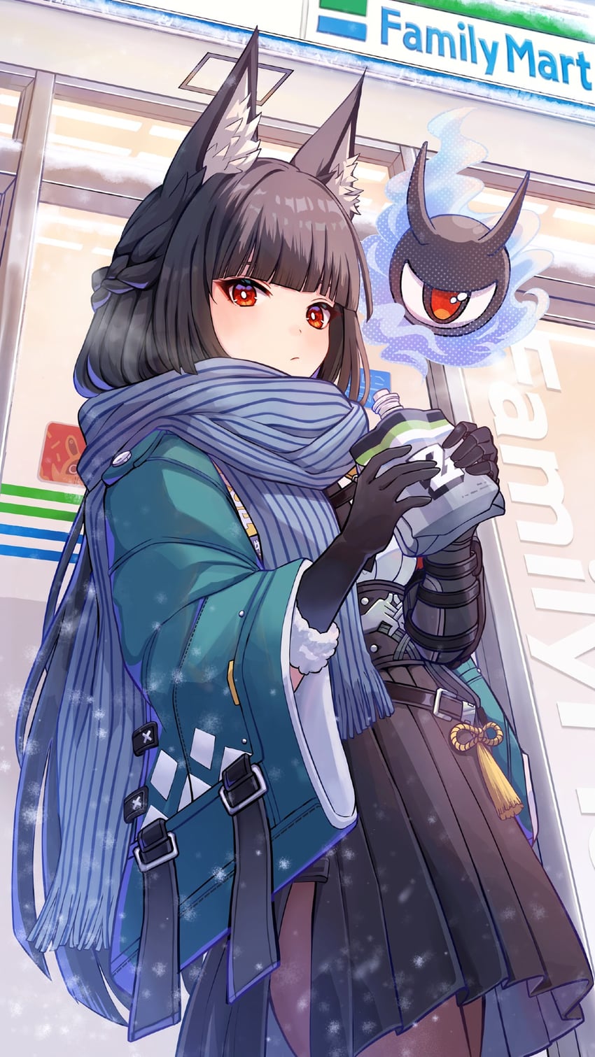 hoshimi miyabi and tailless (zenless zone zero) drawn by marekamico