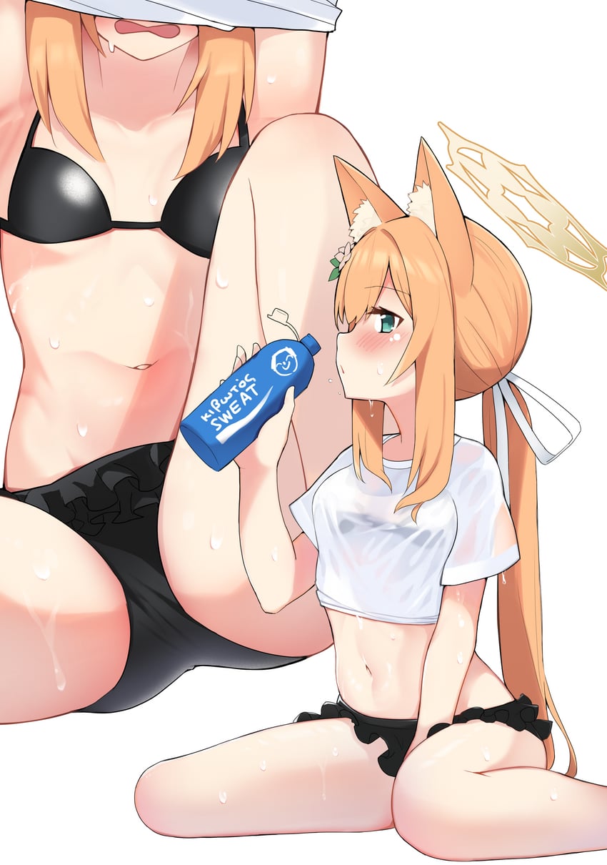 mari (blue archive) drawn by teruisi