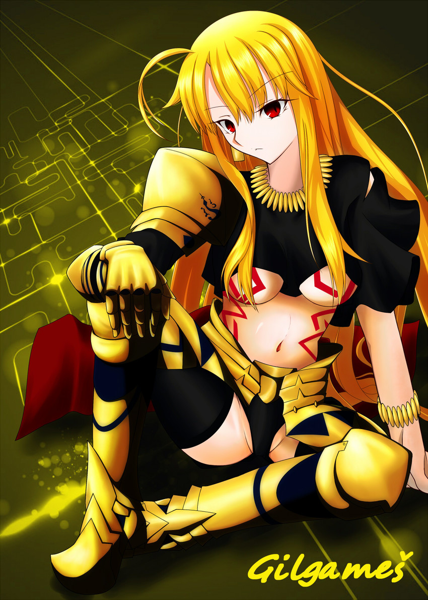 gilgamesh (fate and 1 more) drawn by oto_(gdgd-scarlet)