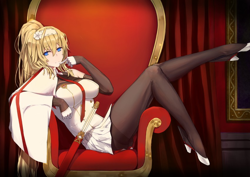duke of york (warship girls r) drawn by huang_(pixiv3580877)