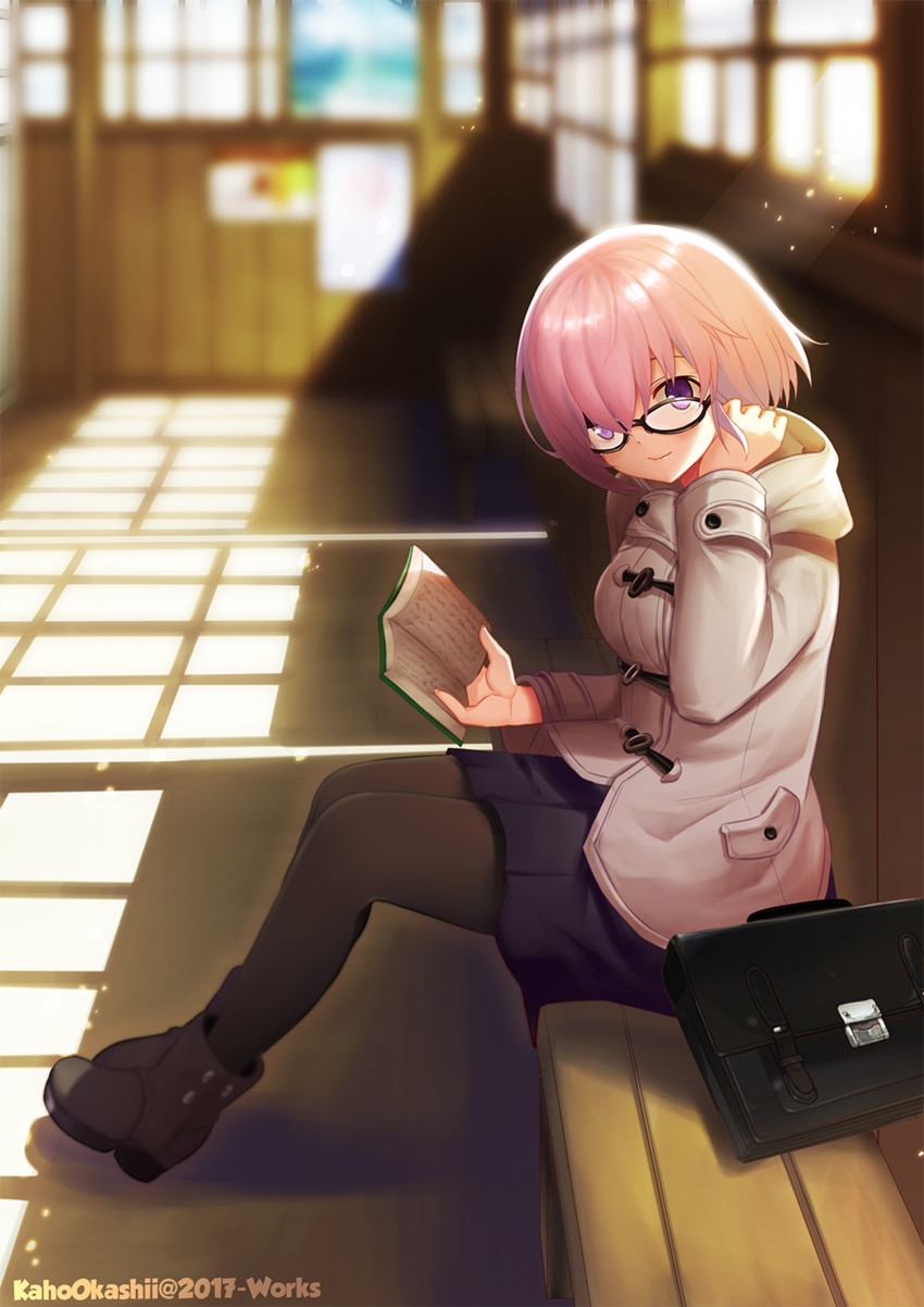 mash kyrielight (fate and 1 more) drawn by kaho_okashii
