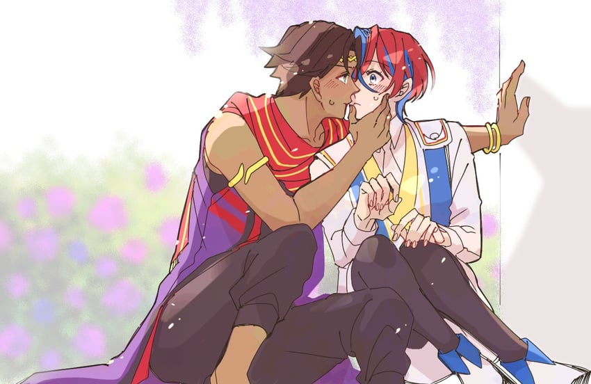 male alear and fogado (fire emblem and 1 more) drawn by e8coofn0klibdx1