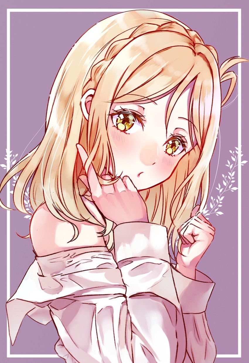 ohara mari (love live! and 1 more) drawn by komugi_(komugi_ckdi)