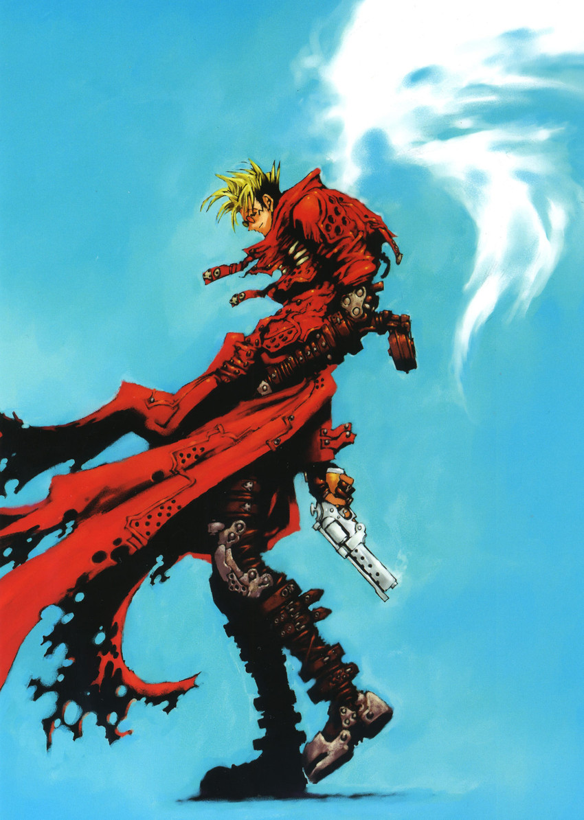 vash the stampede (trigun and 1 more) drawn by nightow_yasuhiro