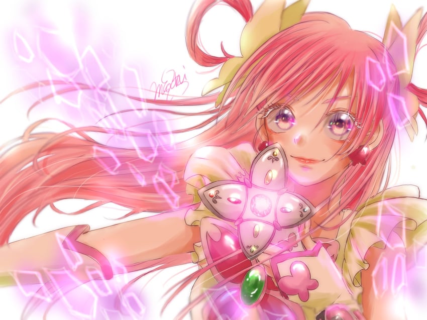 yumehara nozomi and cure dream (precure and 1 more) drawn by matimoti_320