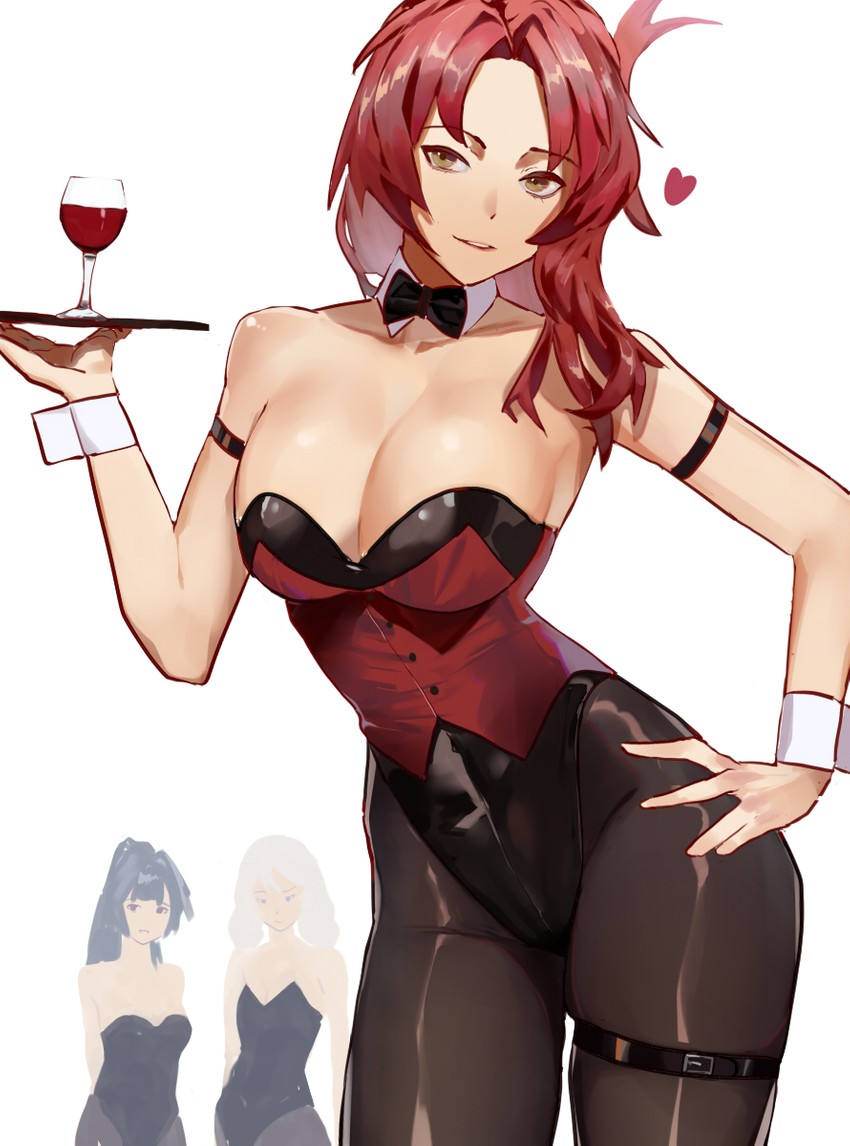 kiana kaslana, raiden mei, and murata himeko (honkai and 1 more) drawn by vic_(vedream)