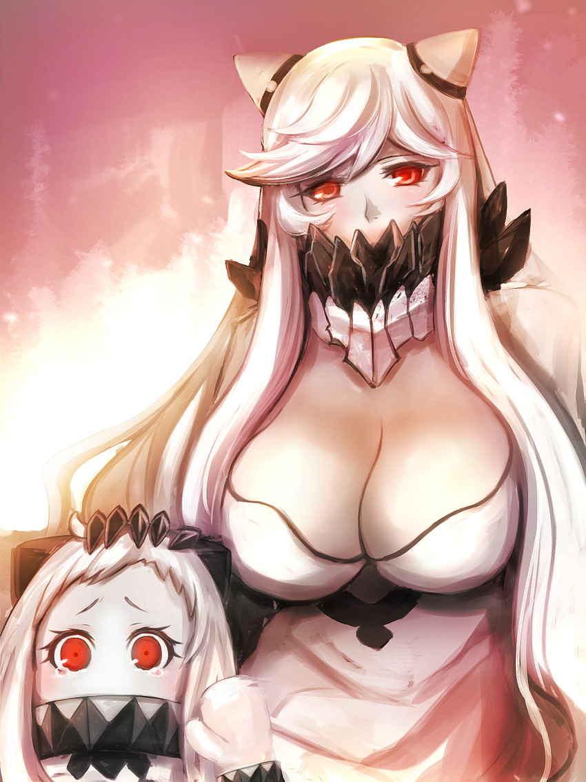 northern ocean princess and midway princess (kantai collection) drawn by untue