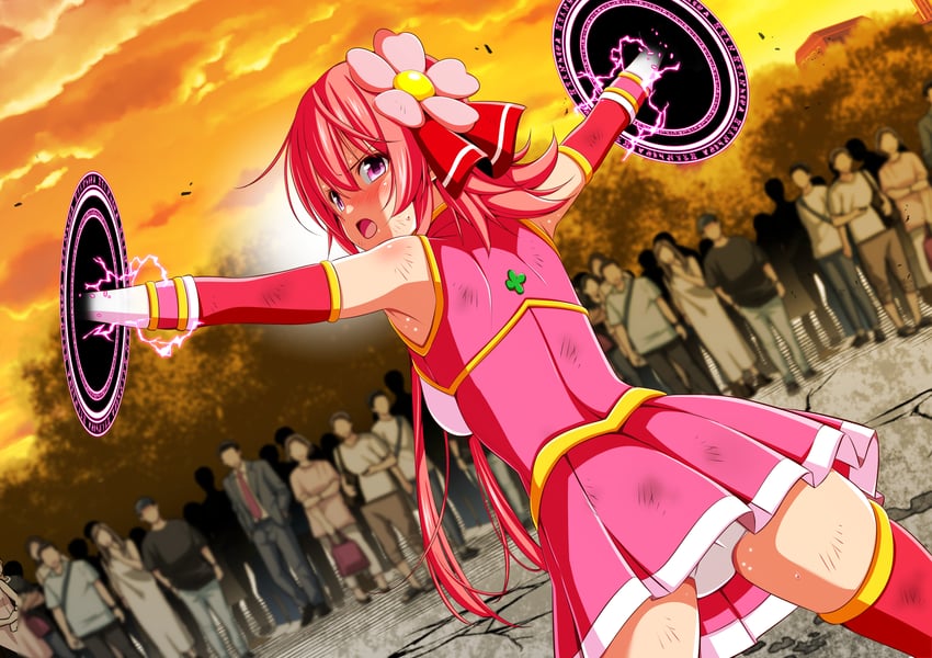 utsugi chisaki and clover rose (original and 1 more) drawn by koeda0111