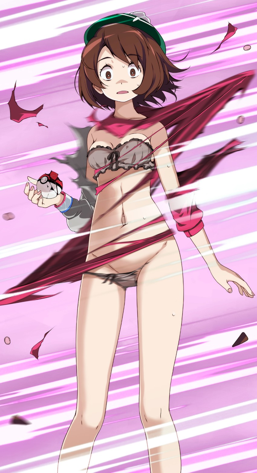 gloria (pokemon and 1 more) drawn by tsukishiro_saika