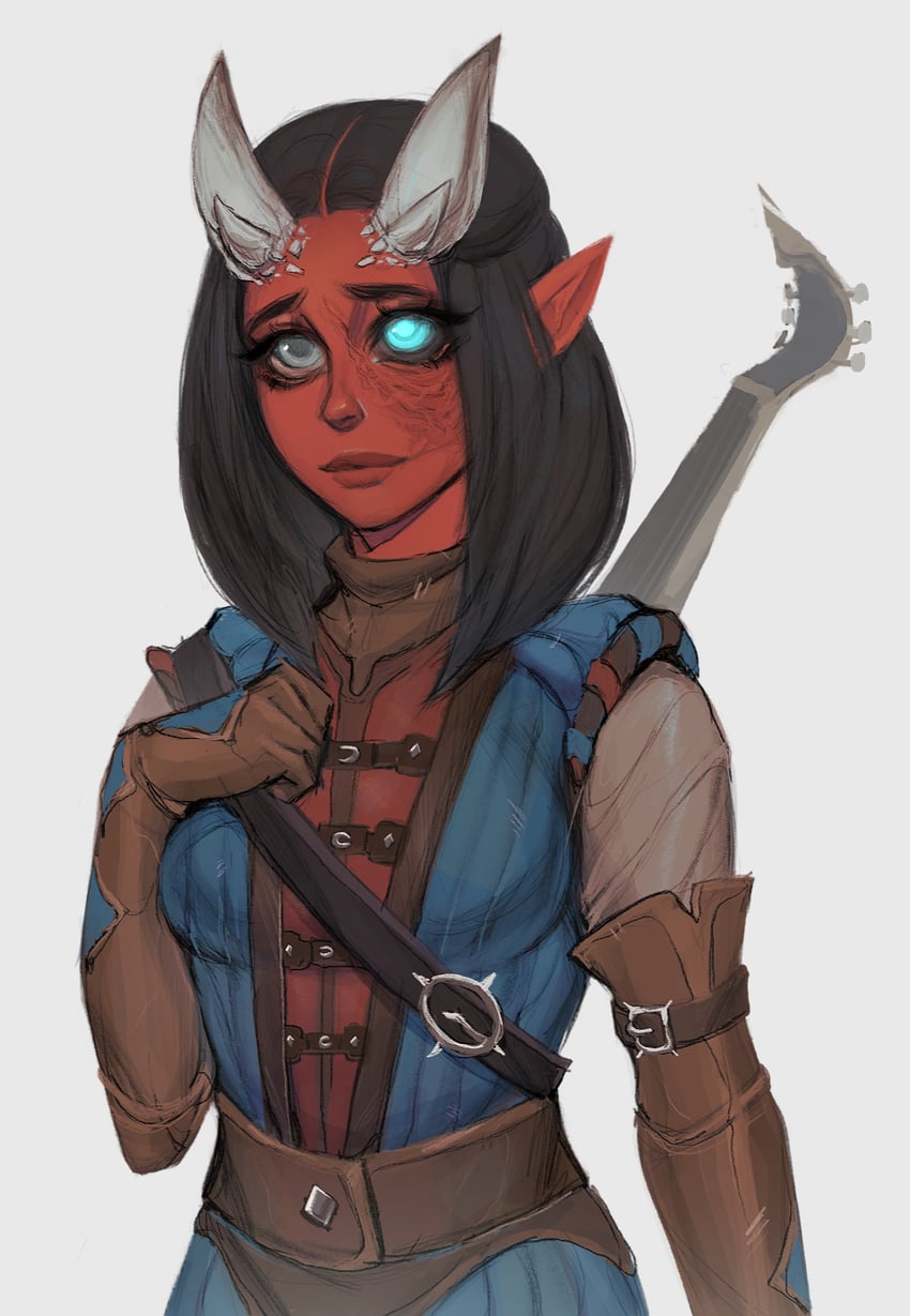 tav (dungeons & dragons and 2 more) drawn by ykshelter