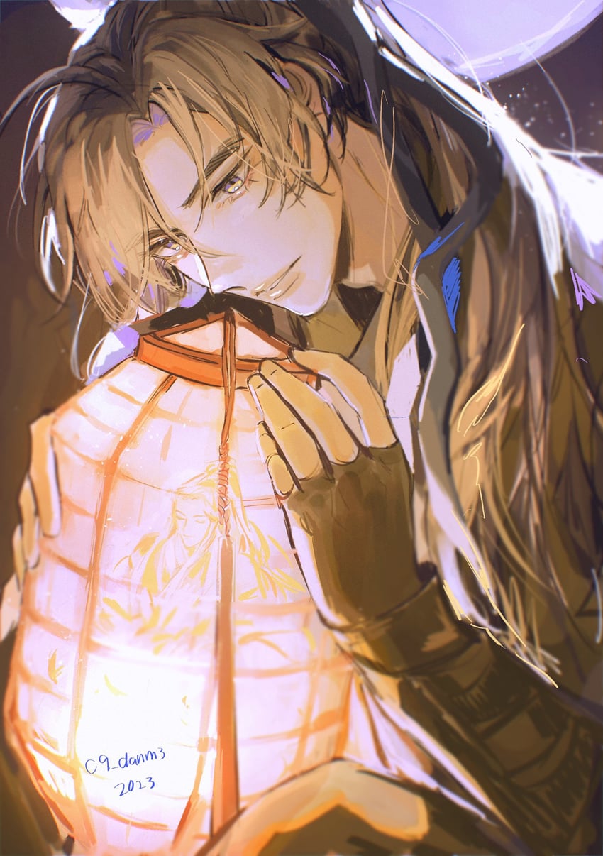 chu wanning and mo ran (erha he ta de bai mao shizun) drawn by aeferjam
