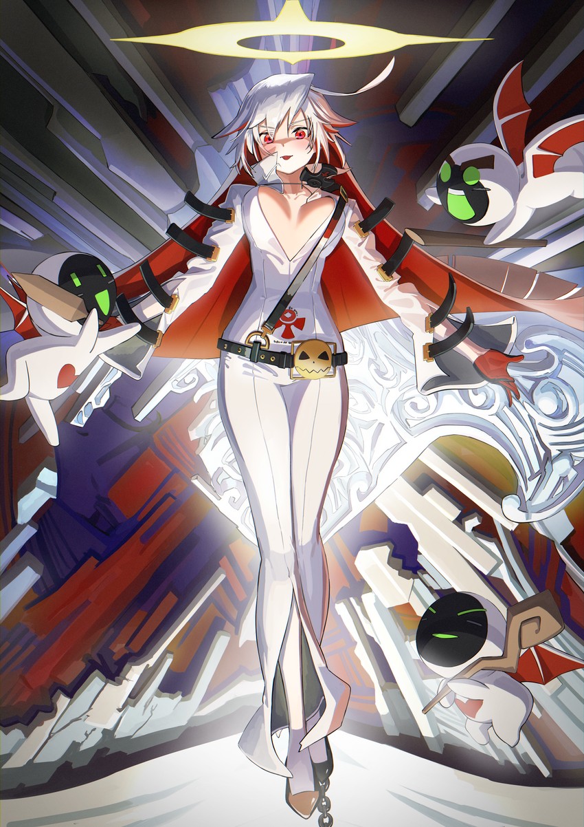 jack-o' valentine (guilty gear and 1 more) drawn by zyaki