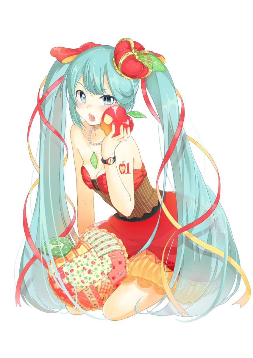 hatsune miku (vocaloid) drawn by agonasubi