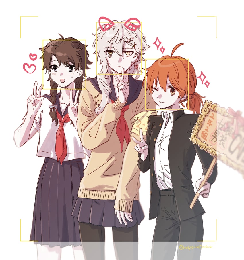 fujimaru ritsuka and kadoc zemlupus (fate and 1 more) drawn by nagisa2017mine