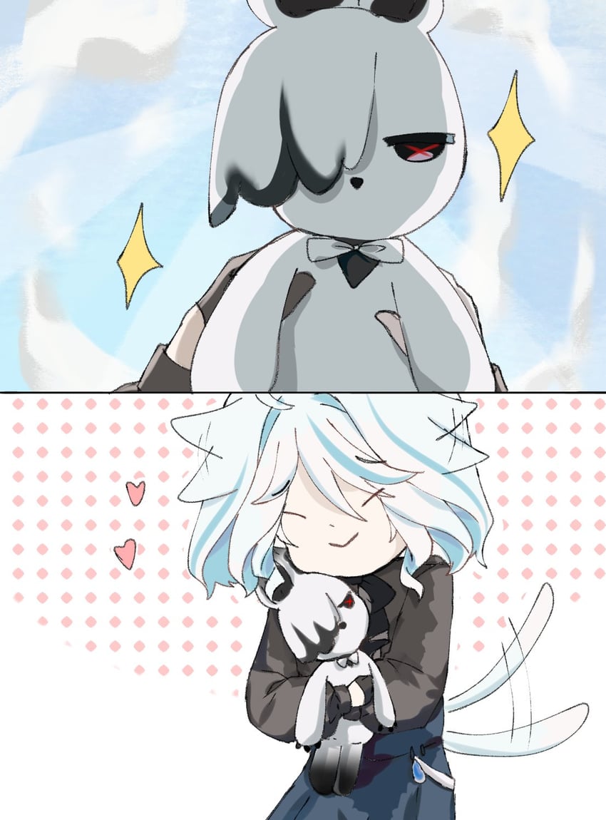 furina and arlecchino (genshin impact) drawn by ruruchiin