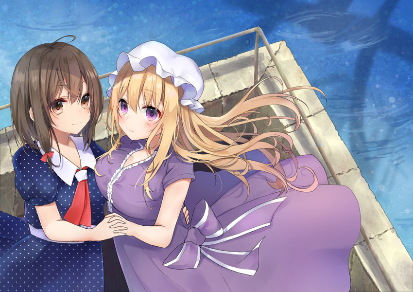 usami renko and maribel hearn (touhou) drawn by natsuki_(ukiwakudasai)