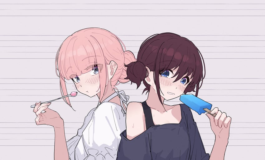 iseri nina and hina (girls band cry) drawn by yun_cao_bing