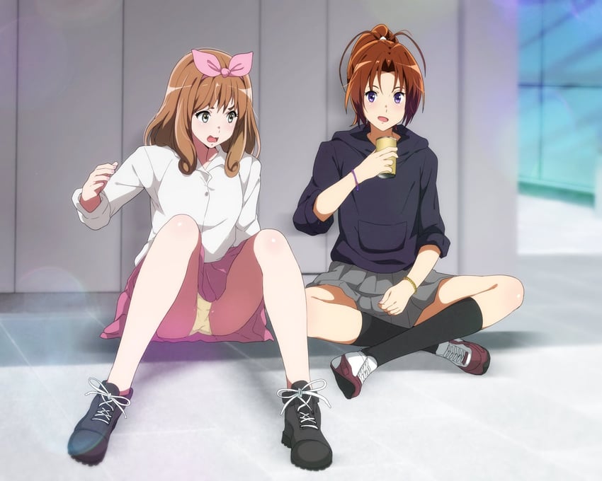 nakagawa natsuki and yoshikawa yuuko (hibike! euphonium) drawn by sbel02
