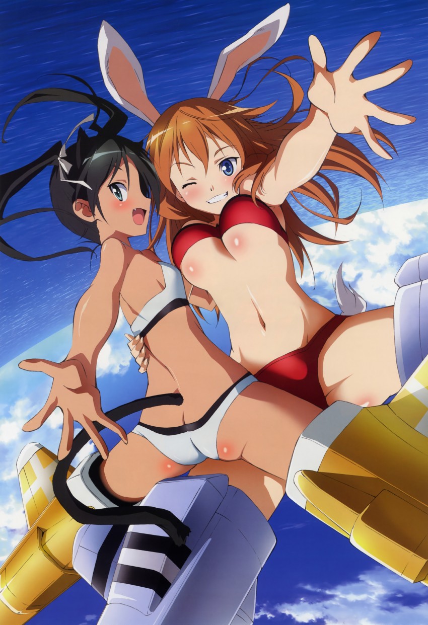charlotte e. yeager and francesca lucchini (world witches series and 2 more) drawn by fujimoto_satoru