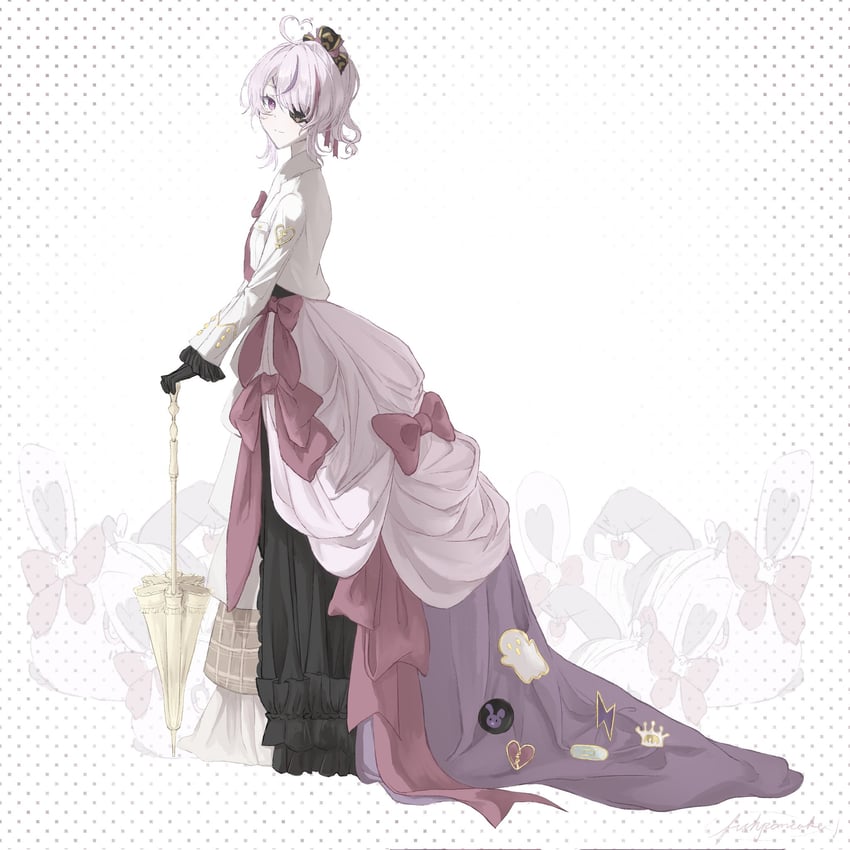 maria marionette and marippet (nijisanji and 1 more) drawn by fishpancakeee