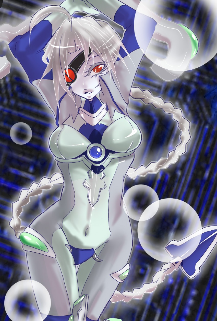 nu-13 (blazblue) drawn by ameru_(jibaku48901)