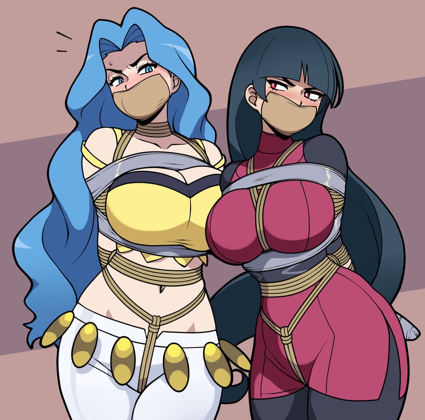 sabrina and karen (pokemon and 2 more) drawn by jam-orbital