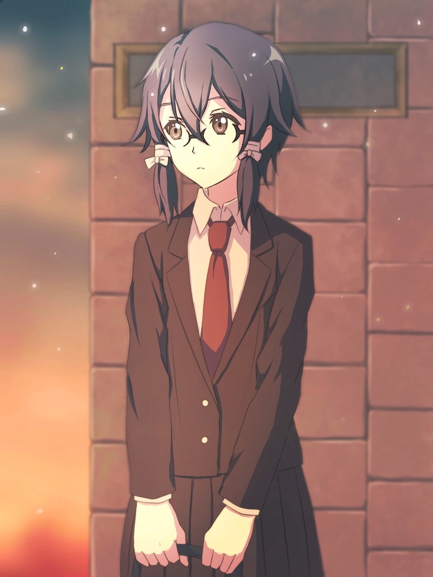 asada shino (sword art online) drawn by suzu_(ippei1012)